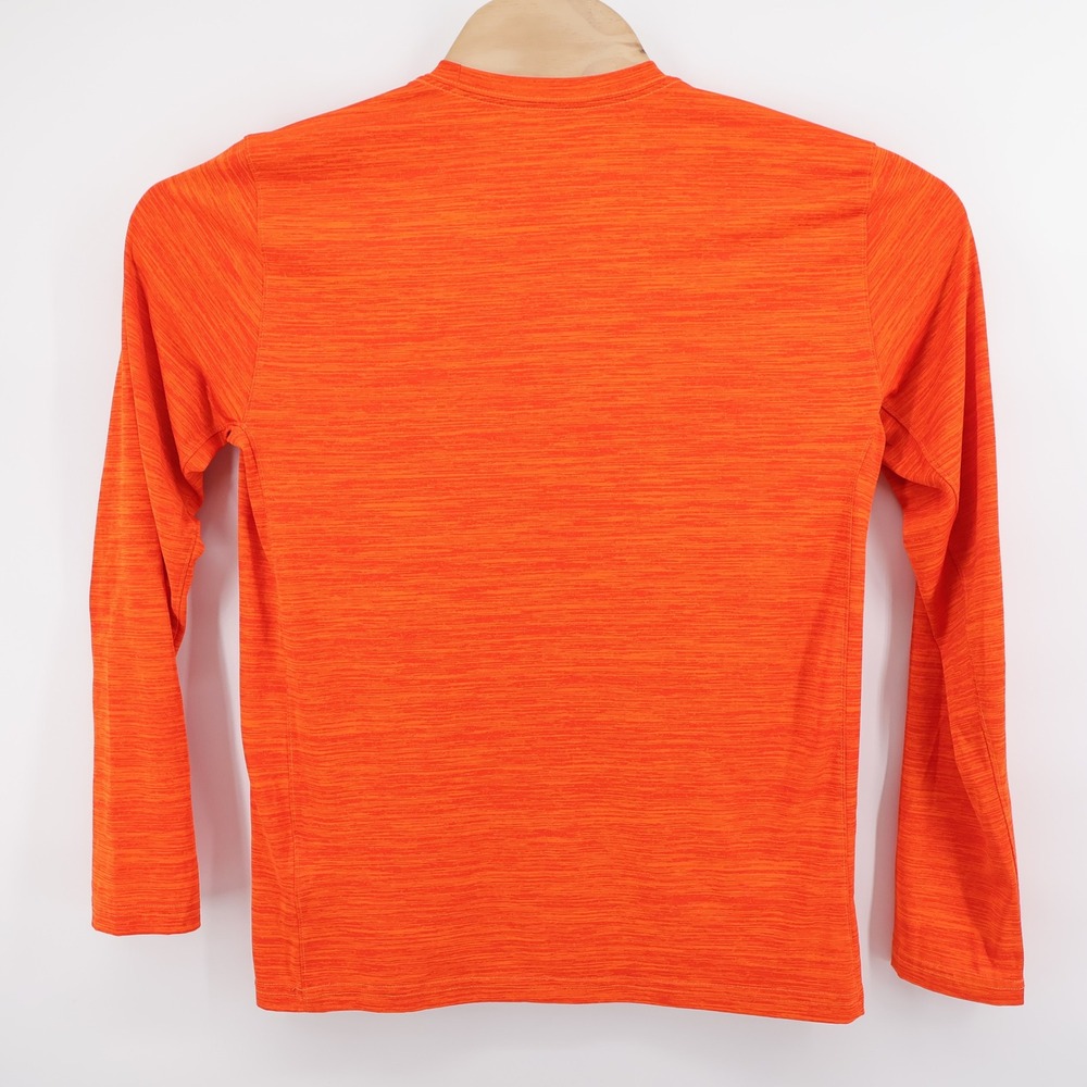 Nike Clemson Tigers Dri-FIT Performance Long Sleeve Shirt Orange Mens Medium - Picture 3 of 9